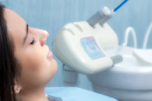woman sleeping sedation dentistry
