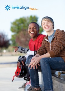 invisalign teen ad with two teenage men