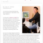 Dr. Jimmy Wu has been recognized as a Top Dentist in San Diego Magazine