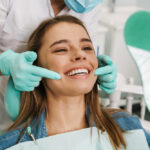 Woman in the Dental Chair