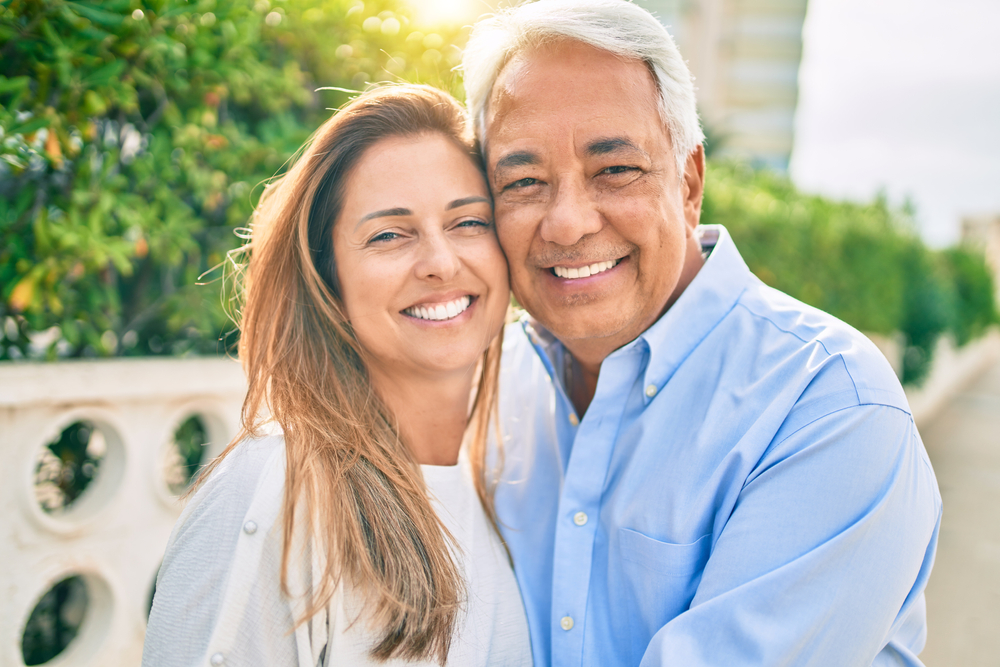 Smiling Happy Couple